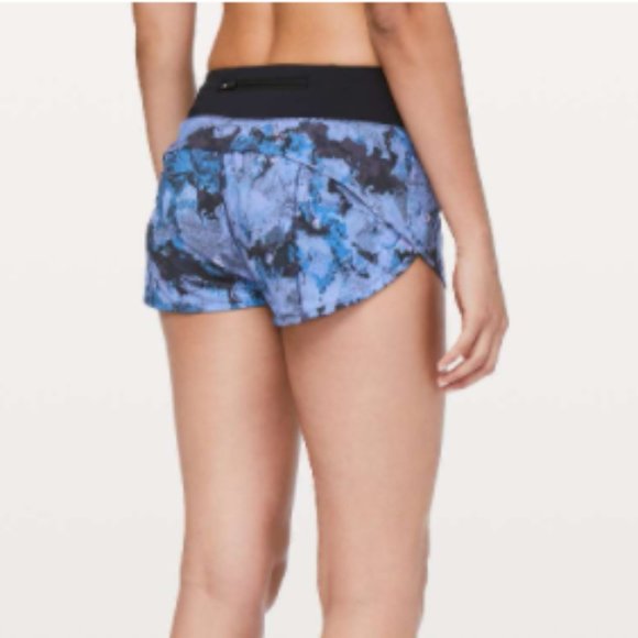 SOLD Lululemon Screen Camo Multi Speed Up Short (10) - Picture 4 of 7